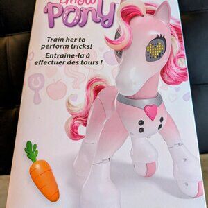 Pink Zoomer Show Pony interactive toy